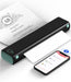 Phomemo Portable Printers Wireless for Travel, M08F Thermal Bluetooth Printer Support for 8.5